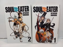 Soul Eater Vol. 1 &amp; 2 - English Manga By Atsushi Ohkubo First Yen Press ... - £25.70 GBP