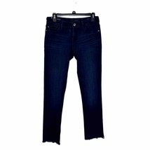 DL 1961 Women Jeans Pro 360  Nicky Cigarette Skinny Denim Raw Hem Blue S... - $26.79