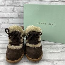 Gianni Bini Stowe 204 Leather Heeled Mule Clogs Brown Size 7M Fudge Brown - $48.29