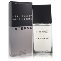 L&#39;eau D&#39;issey Pour Homme Intense by Issey Miyake 4.2 oz Eau De Toilette Spray - £29.60 GBP