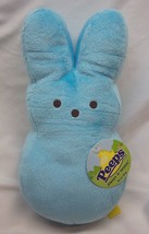 Just Born Peeps Soft Light Blue Bunny Peep 9&quot; Plush Stuffed Animal Toy New - £13.03 GBP