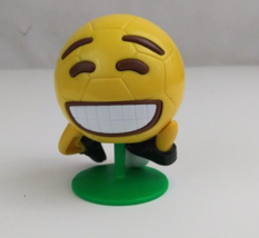 2022 World Cup Happy Face Emoji Soccer Ball Bobble Burger King Toy - £3.04 GBP