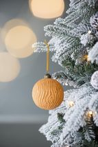 D3.9" Glass Christmas Ball Ornaments, Set of 6 for Tree Decor - $48.99