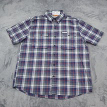 Field Stream Shirt Mens XL Multicolor Button Up Short Sleeve Collared Top - £20.55 GBP