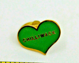 Chilliwack Green BC British Columbia Canada Heart Shaped Collectible Pin... - £10.79 GBP