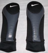 Nike Shin Guards Pads Dri Fit Black / Gray SIZE X Small 8309 - £12.80 GBP