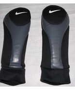 Nike Shin Guards Pads Dri Fit Black / Gray SIZE X Small 8309 - $294.49 MXN
