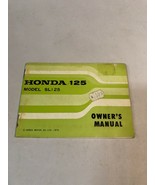 1973 Honda SL125 K2 Motorcycle Owner&#39;s Manual - $982.03 MXN