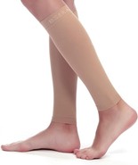 BSERA Calf Compression Sleeve Women, 2 Pairs 15-20mmHg Footless Sock Lar... - $20.12 CAD