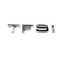 1pcs/Lot ABS TFSI Chrome Electroplating  Emblem Sticker Logo - £85.84 GBP