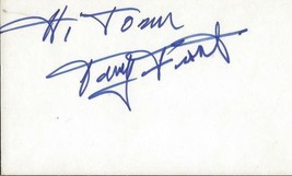 Terry Frost Signed Vintage 3x5 Index Card JSA Superman - $98.99