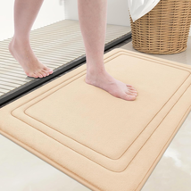 Memory Foam Bath Mat Rug 24X16, Ultra Soft, Non-Slip and Absorbent Bathr... - $24.87