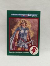 TSR Series 1993 Dungeons And Dragons Shalamir Jisseen Trading Card Red B... - £23.32 GBP