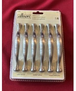 New Satin Nickel Set 6, Vanity Cabinet Drawer Pulls Handle 3” Factory Se... - $262.64 MXN