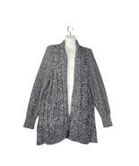 Lands End Drifter Women 2X 22W Open Front Cardigan Sweater Chunky Shawl ... - $20.48