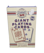 Classic British Garden Games 2015 Sealed Unopened Giant Playing Cards - $21.71 CAD