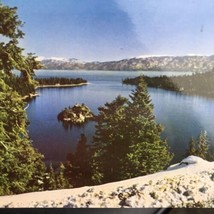 Emerald Bay Lake Tahoe Vintage Postcard - £7.93 GBP