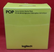 Logitech POP White Smart Home Control Wall Mount Home Switch Starter Pack - $9.87