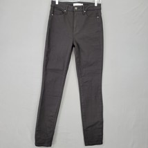 Shoedazzle Women Jeans Size 29 Black Stretch Skinny Classic Mom High Ris... - £9.68 GBP