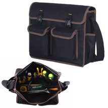 12&quot; Electrician Tool Bag for Work Heavy Duty Bag Hardware Toolkit Should... - $25.22