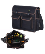 12&quot; Electrician Tool Bag for Work Heavy Duty Bag Hardware Toolkit Should... - $25.22