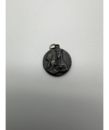 Vintage Saint Ann Church of St. Jean-Baptiste NYC Christian Medal 2.5cm ... - $15.84