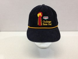 CO-OP Challenger Horse Feed Vintage Corduroy Black Snapback Truckers Cap - $15.83