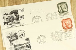 Vintage Postal History #73 #74 FDC United Nations Day 1959 Trusteeship C... - £5.98 GBP