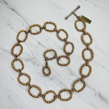 The Limited Vintage Chunky Gold Tone Belly Body Chain Link Belt Size XS Small S - £31.64 GBP