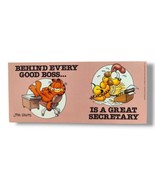 Vintage Garfield Poster 9&quot;x4&quot; Office Classroom Motivational Humor Jim Da... - £11.78 GBP