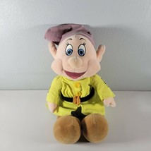 Dopey Plush Snow White And The Seven Dwarfs Size 14 in Bean Bag Bottom D... - $12.66