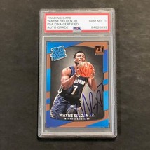 2017-18 Donruss Rated Rookie #153 Wayne Selden Signed Card AUTO PSA Slabbed RC G - £47.17 GBP