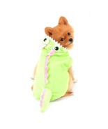 Dinosaur Costume for Small Dog/Cat Halloween Puppy Clothes Soft Fleece s... - £6.78 GBP