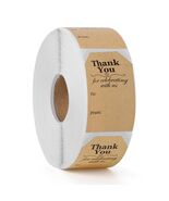 600 PCS Christmas Gift Tag Stickers 1.18x2in Self-Adhesive Labels - $67.50 MXN