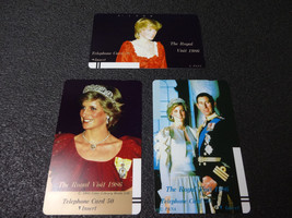 PRINCESS DIANA Japanese Telephone Card &quot;The Royal Visit 1986&quot;　FROM JAPAN - £35.83 GBP