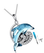 Urn Necklaces for Ashes Sterling Silver Cremation Urn Necklaces Memorial - $3,478.18 MXN