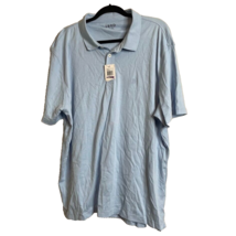 Izod Mens Light Blue Polo Shirt Short Sleeve Size XXL 100% Cotton NWT - £11.85 GBP
