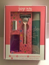 NEW Joy and Glee Women&#39;s Razor Holiday Shave Care Gift Set - £18.94 GBP