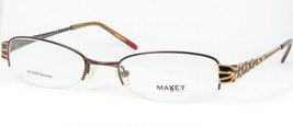 Maxey By Top Look 9406 3 Bronze Eyeglasses Glasses Frame 53-19-135mm (Notes) - £38.77 GBP