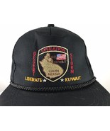 Vintage Operation Desert Storm Hat Snapback Cap Liberate Kuwait Saudia A... - $32.23 CAD