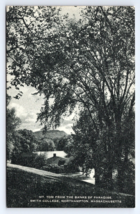 Postcard Mt. Tom Banks of Paradise Smith College Northampton MA Artvue - £3.56 GBP