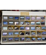 35mm Slide Lot 1960s-80s Aviation Planes Jets Military Commercial Glider... - $24.38