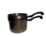 VTG Farberware Aluminum Clad Stainless Steel 2 qt Stack &amp; Steam Sauce Pot - $18.43