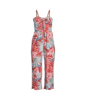 No Boundaries ~ LGE (11-13) ~ Clay Brick Floral ~ Tie Front ~ Strapless ... - $427.20 MXN