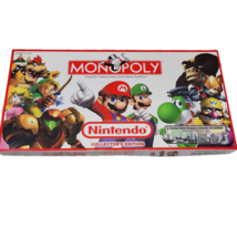 Monopoly Nintendo Collector&#39;s Edition Board Game Mario Zelda Luigi Link ... - £31.89 GBP