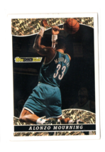 1993-94 Topps Black Gold Alonzo Mourning #4 Insert Charlotte Hornets NBA &quot;Zo&quot; EX - £1.53 GBP