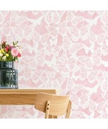 Butterfly Magic Wall Stencil - Elegant Butterfly Pattern for DIY Wall Up... - $69.90 CAD