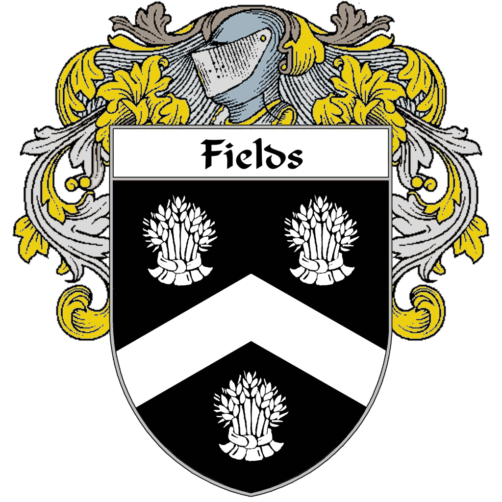 Fields Family Crest / Coat of Arms JPG and PDF - Instant Download - $2.90