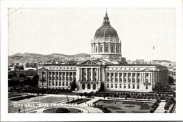 San Francisco California(CA) - City Hall 3&quot; X &quot;4.5 Mini WB UNP Vintage P... - £5.85 GBP