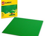 LEGO Classic Green Baseplate, Square 32x32 Stud Foundation to Build, Pla... - £11.50 GBP